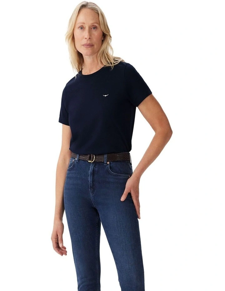 Piccadilly Tee in Navy image 1