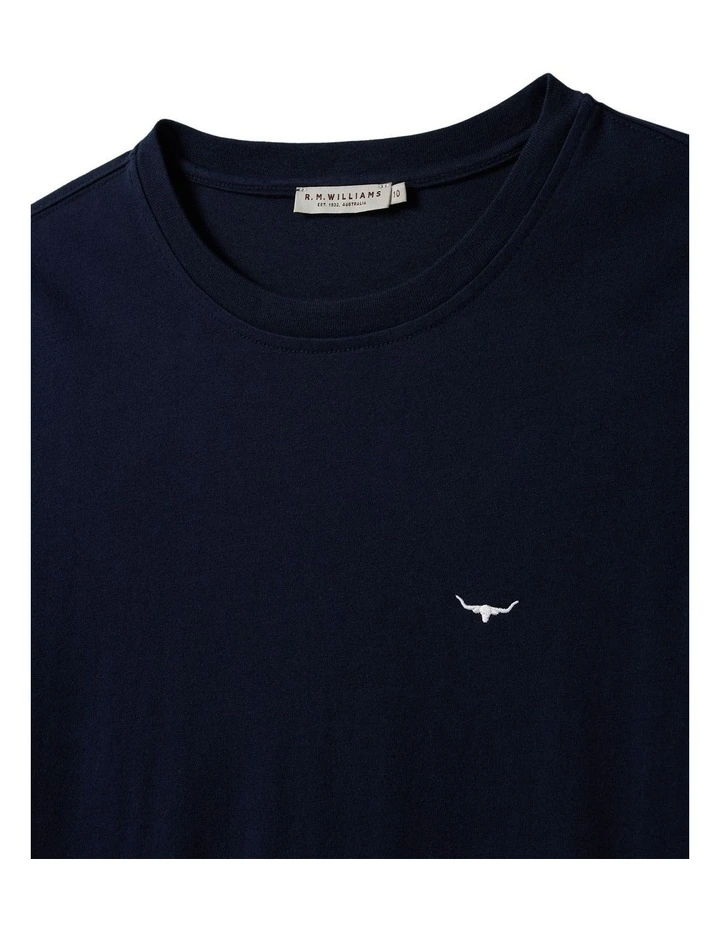 Piccadilly Tee in Navy image 4