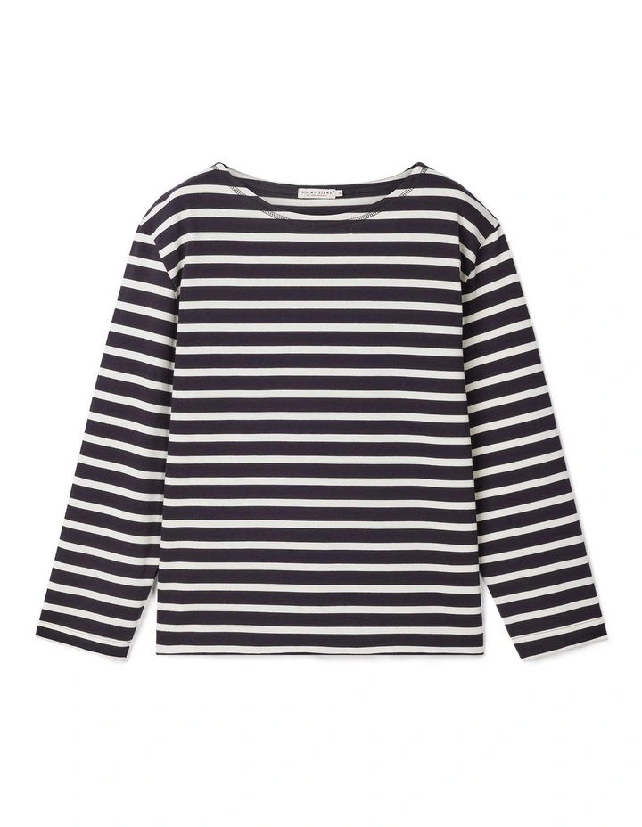 Island Long Sleeve T-shirt in Multi image 4