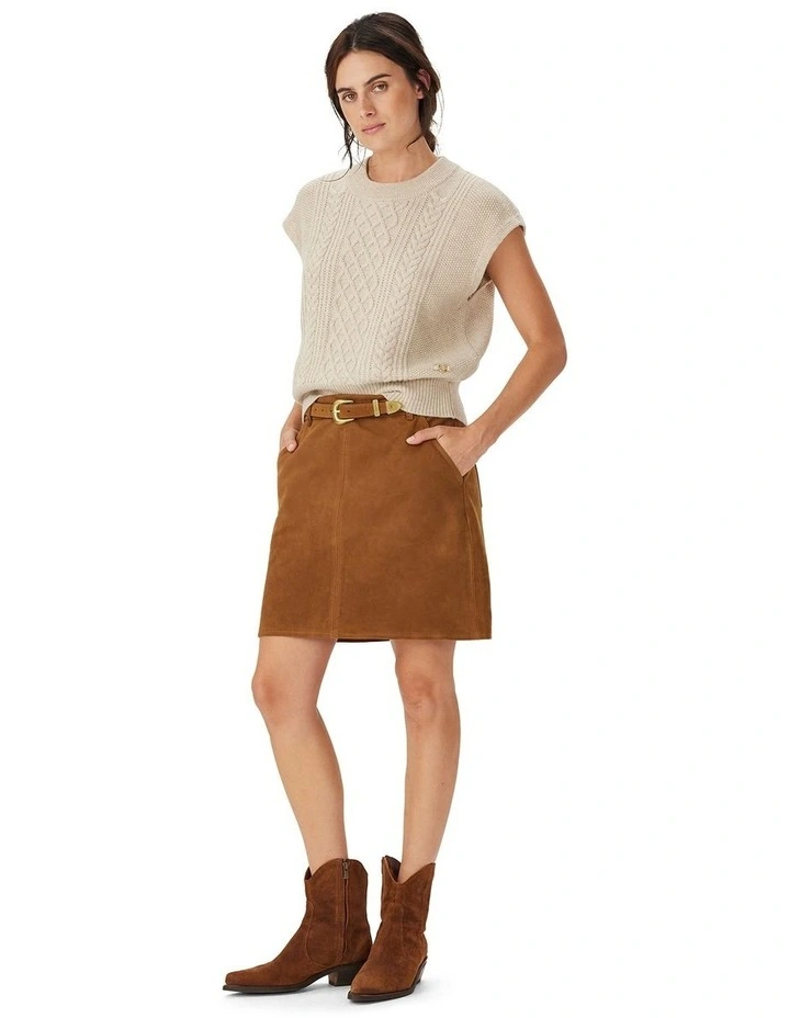Bower Cable Sleeveless Knit image 3