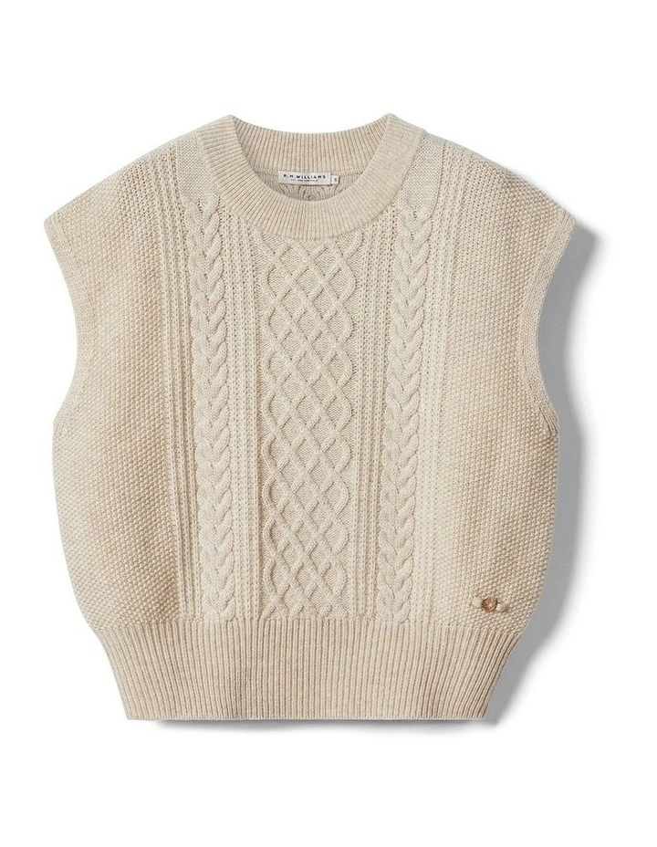 Bower Cable Sleeveless Knit image 4