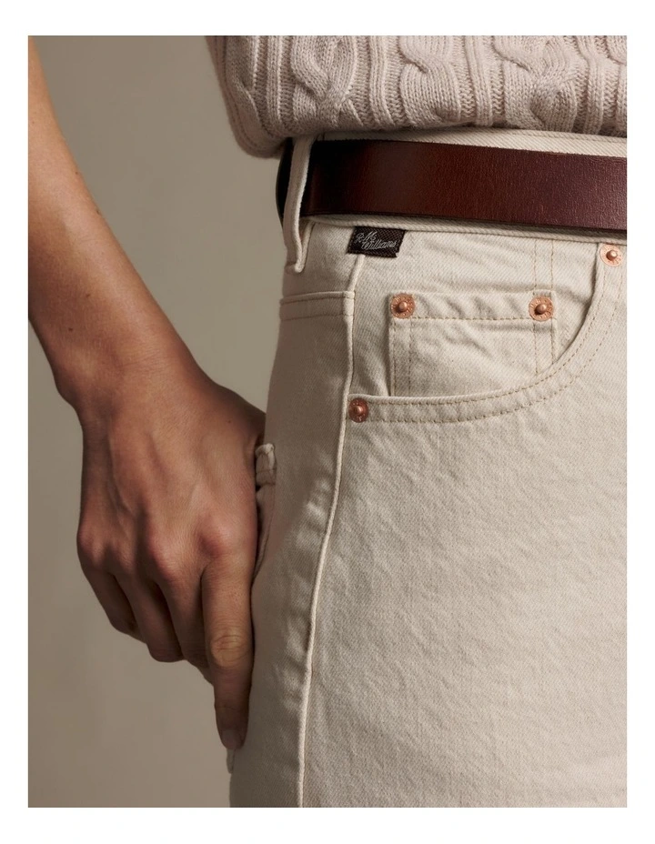 Grange Jeans in Cream image 4