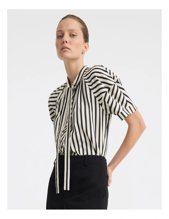 Marina Blouse in Stripe image 1