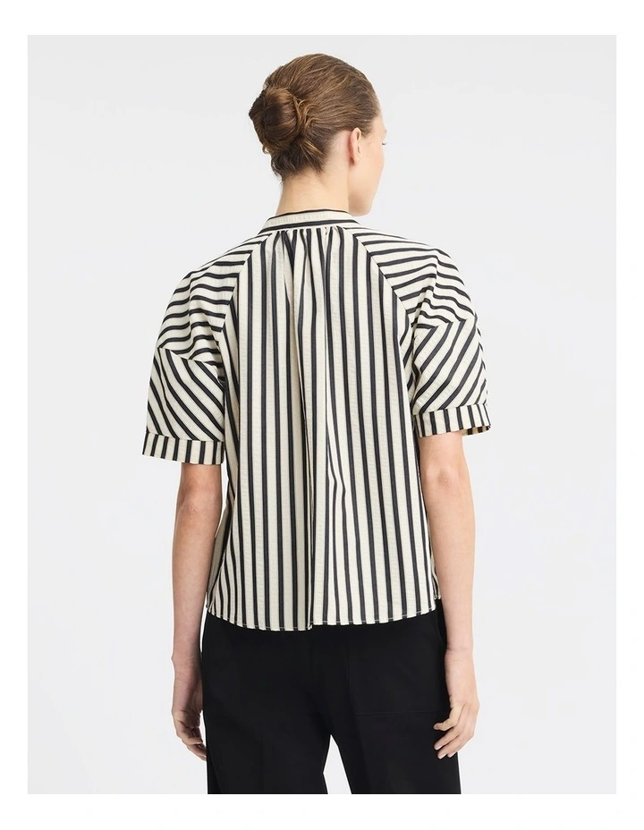 Marina Blouse in Stripe image 2