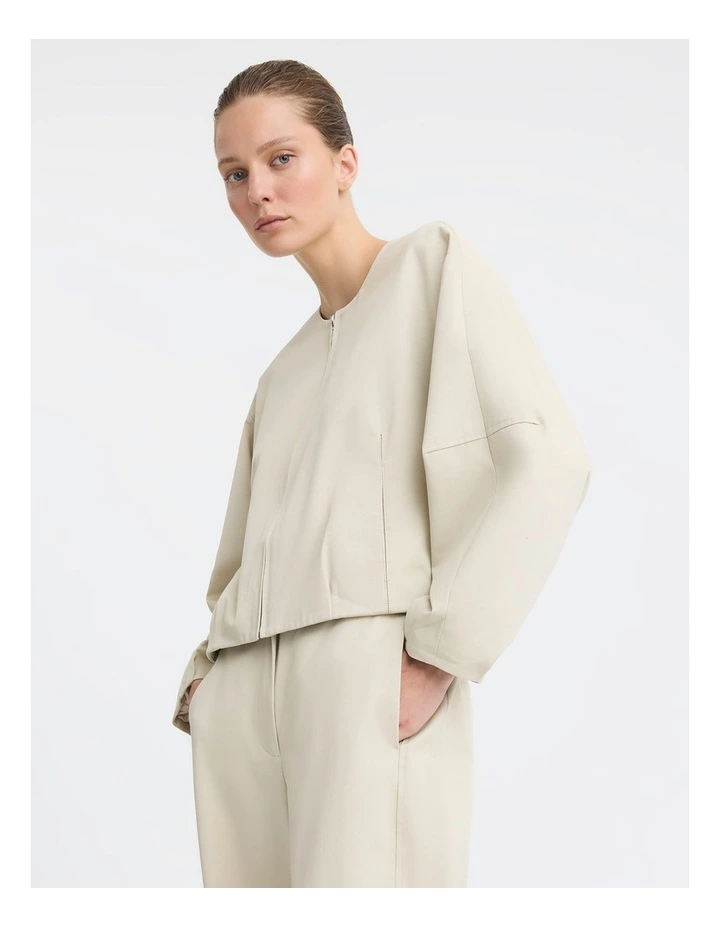 Jordan Cotton Twill Jacket in Birch image 4
