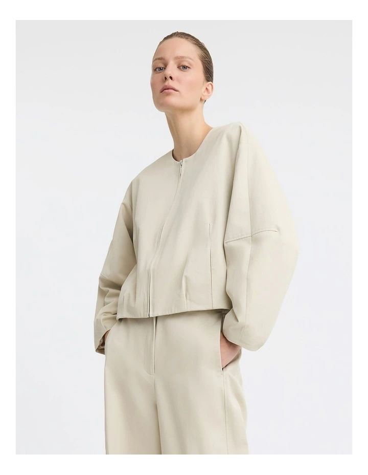 Jordan Cotton Twill Jacket in Birch image 5