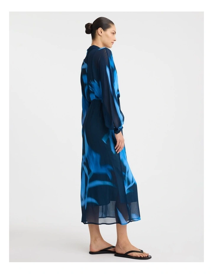 Xander Shirt Dress in Print image 3