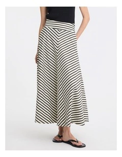 Marina Skirt in Stripe