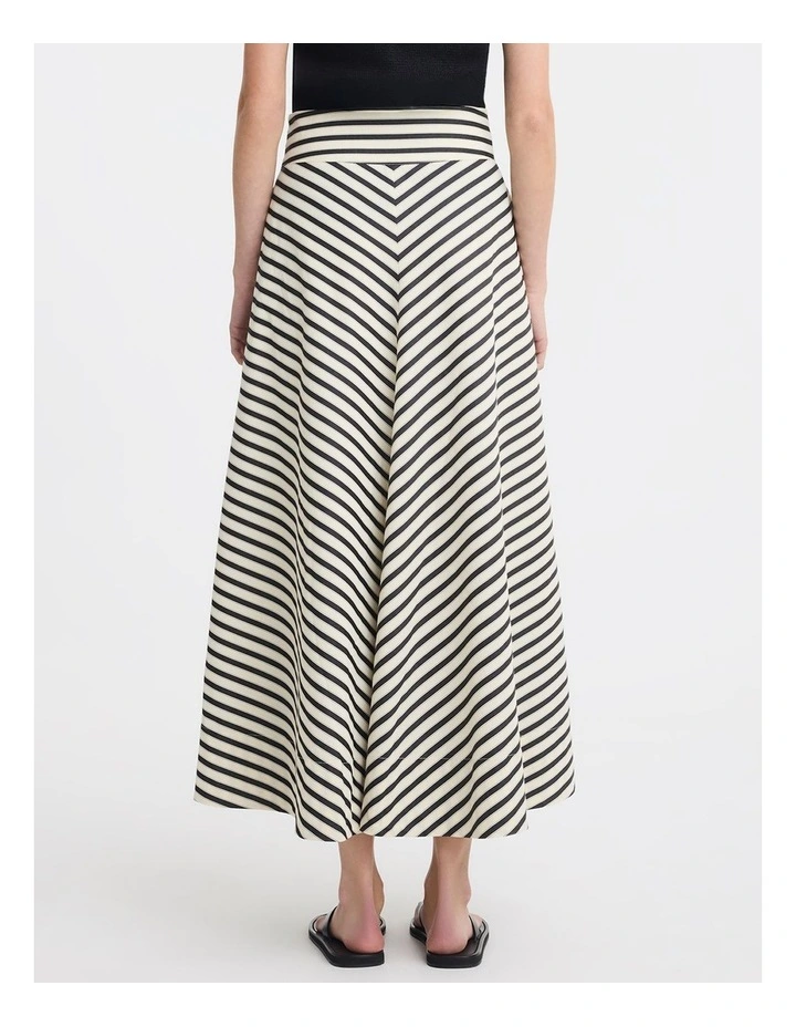 Marina Skirt in Stripe image 2
