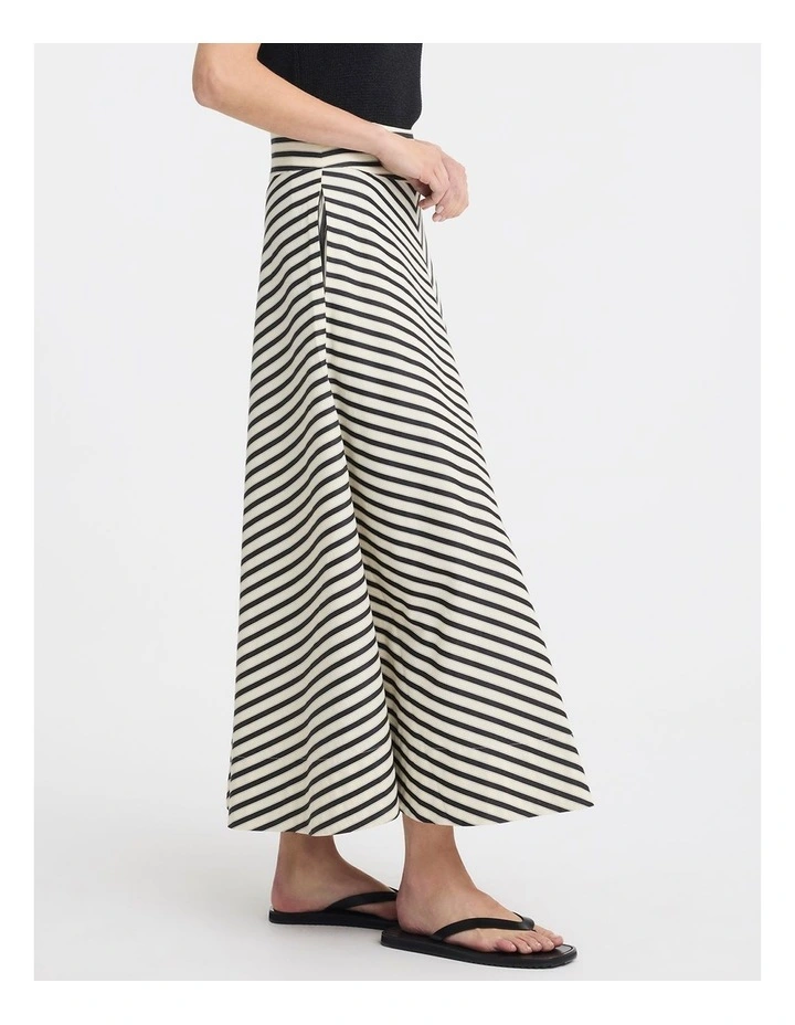 Marina Skirt in Stripe image 5
