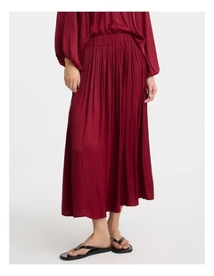 Vivienne Skirt in Burgundy