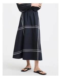 Victor Cotton Skirt in Print