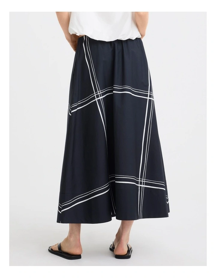 Victor Cotton Skirt in Print image 2