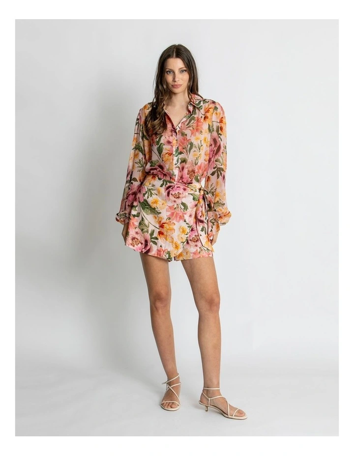 Ava Shirt in Whispering Peonies Print image 4