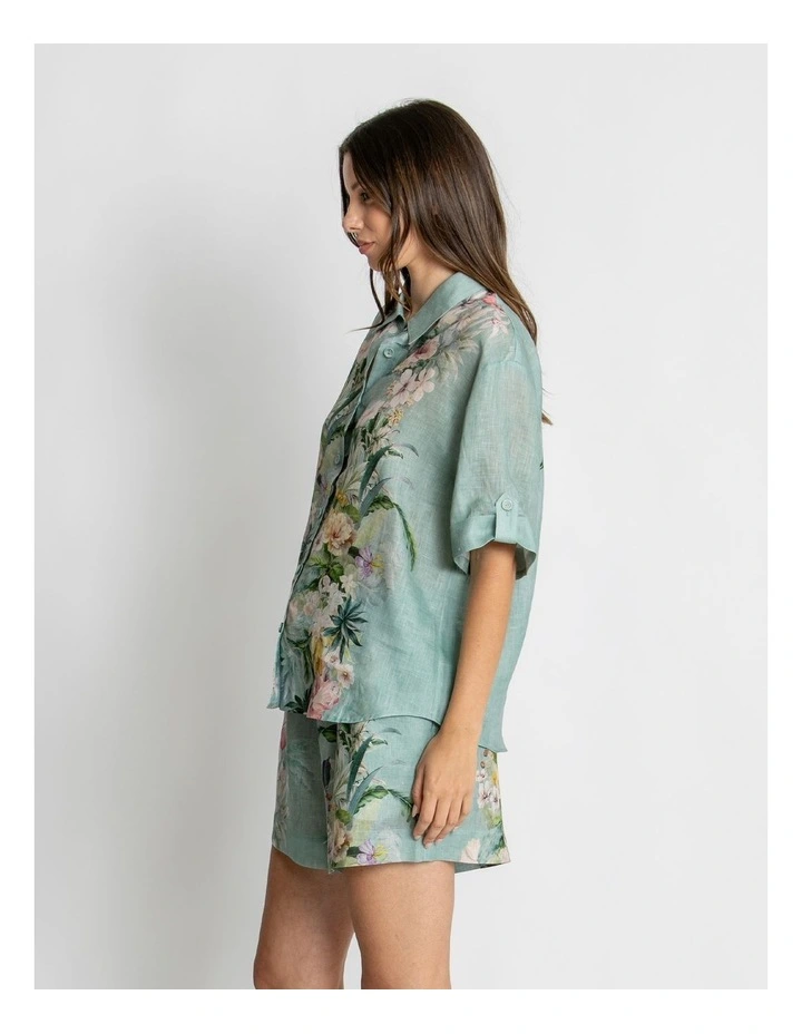 Eva Short Sleeve Shirt in Multi image 3