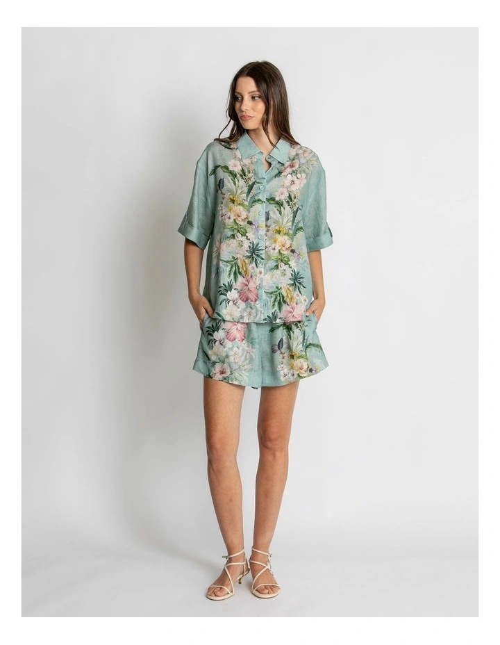 Eva Short Sleeve Shirt in Multi image 4