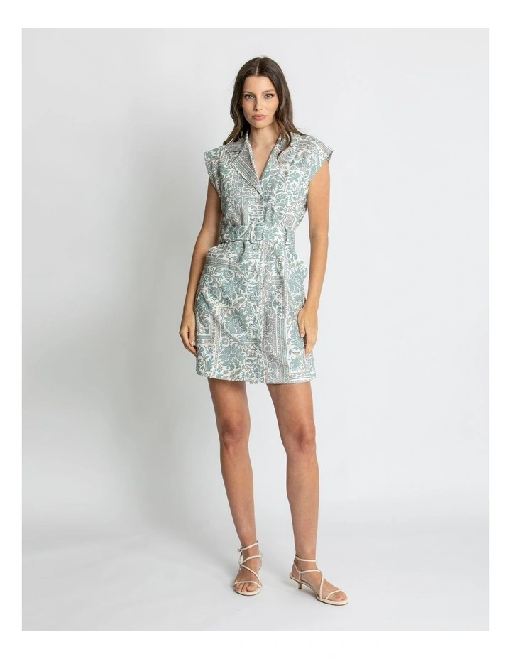 Penelope Mini Dress in Multi image 1