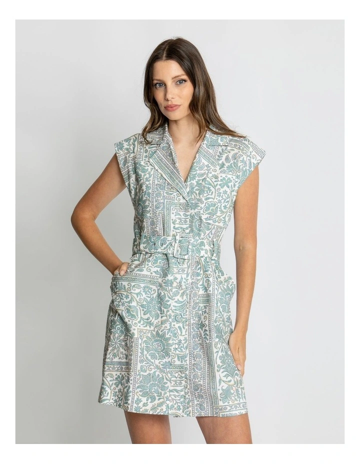 Penelope Mini Dress in Multi image 4