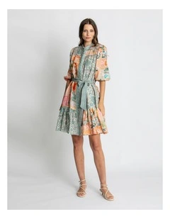 Aria Mini Dress in Multi