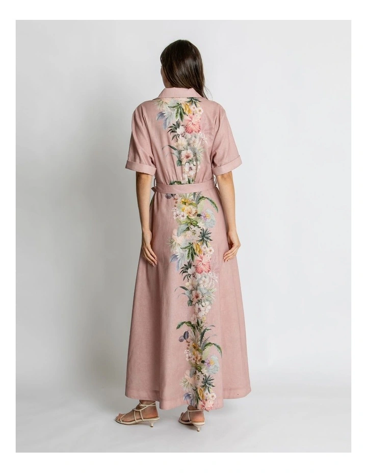 Violet Maxi Dress in Fleur Amout Print image 2
