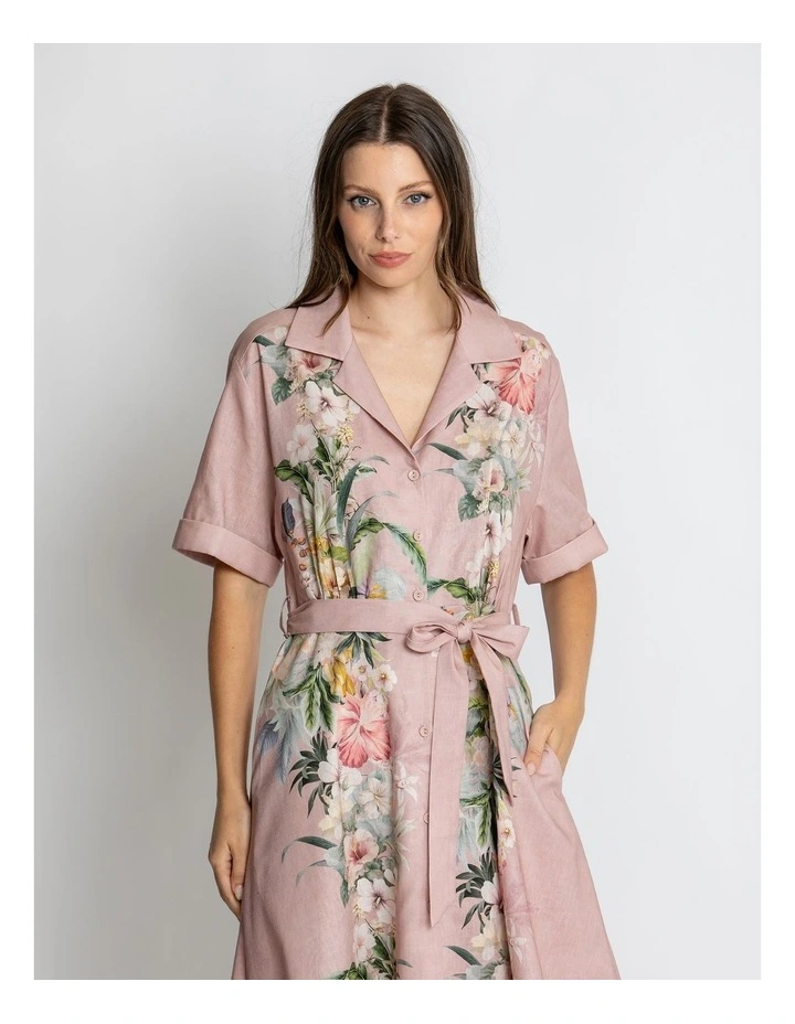 Violet Maxi Dress in Fleur Amout Print image 4
