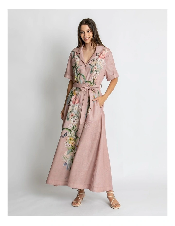 Violet Maxi Dress in Fleur Amout Print image 5