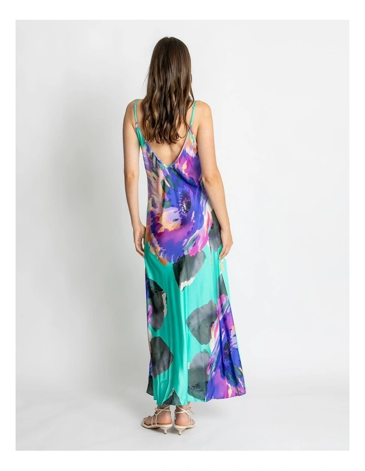 Zoe Slip Maxi Dress in Multi image 2