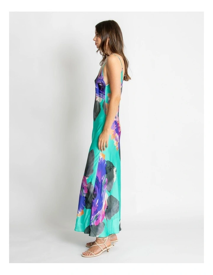 Zoe Slip Maxi Dress in Multi image 3
