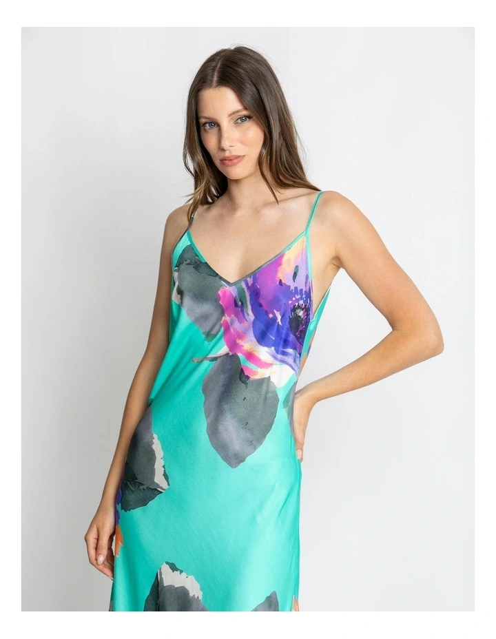 Zoe Slip Maxi Dress in Multi image 4