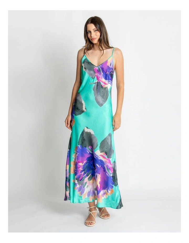 Zoe Slip Maxi Dress in Multi image 5