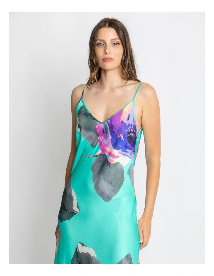Zoe Slip Maxi Dress in Multi image 6