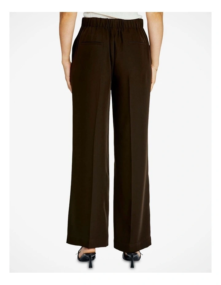 Sisi Classic Trouser in Chocolate image 2