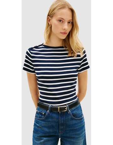 BRETON STRIPE DARK N colour