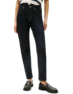 Classic Straight Rinse Jeans in Blue