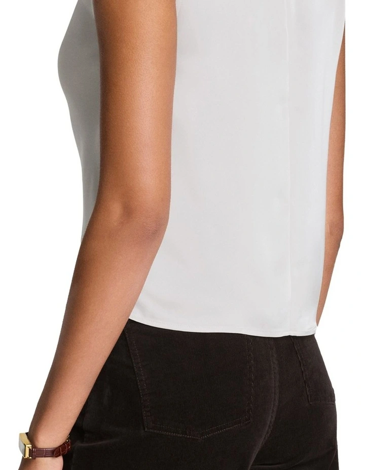 Sleeveless Cowl Neck Top 21739R in Birch image 2