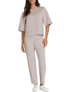 Air Essentials Boxy Tee in Grey