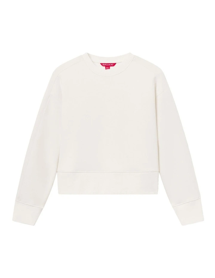 Airessentials Luxe Crew Top in Linen image 4