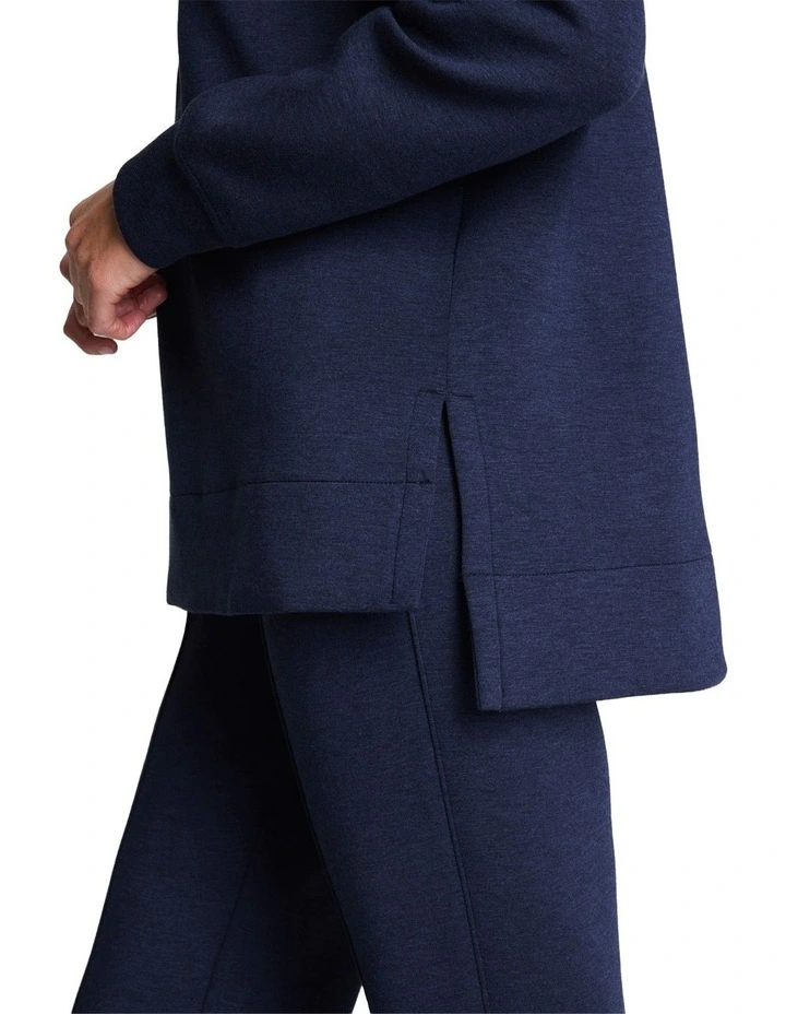 Brushed Airessentials Half Zip Tunic - Regular image 3