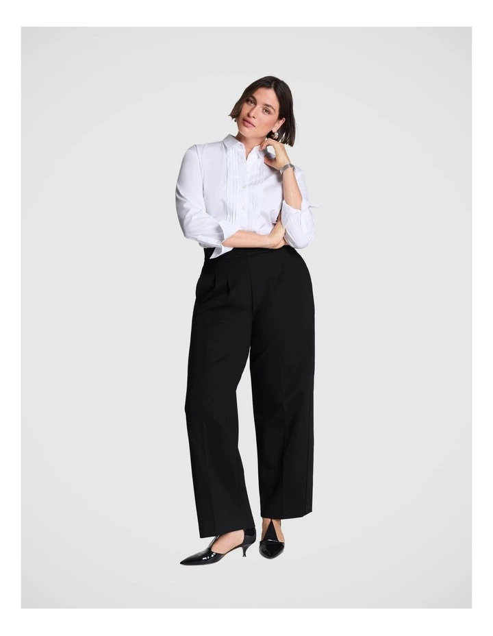 Cropped Poplin Shirt - Regular image 3