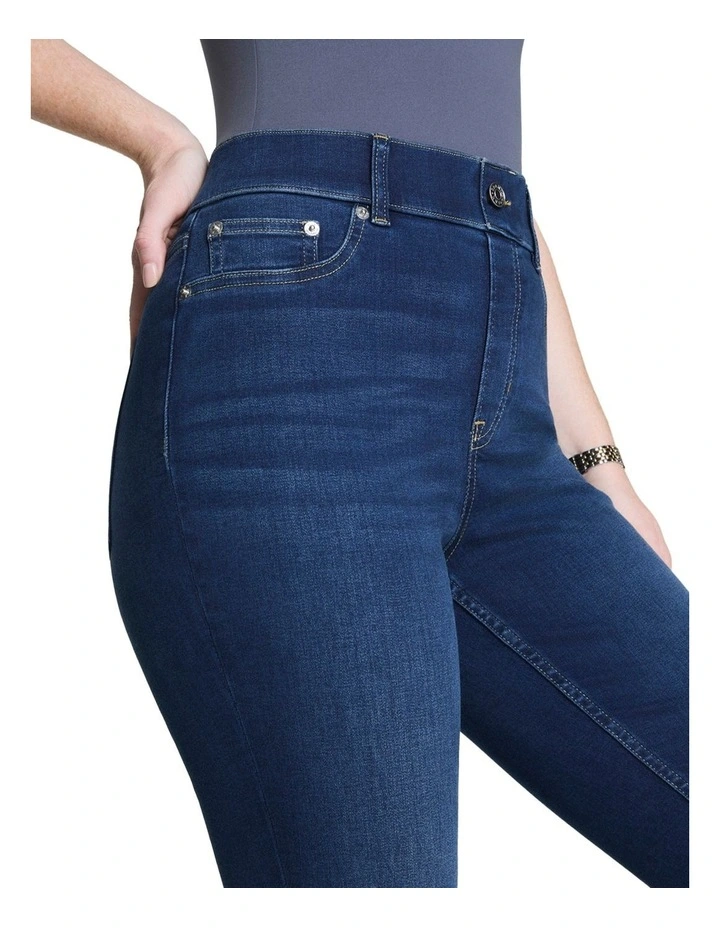 Shape Every Wear Ankle Skinny Jeans in Blue image 3