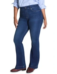 Shape Every Wear Flare Jeans in Blue