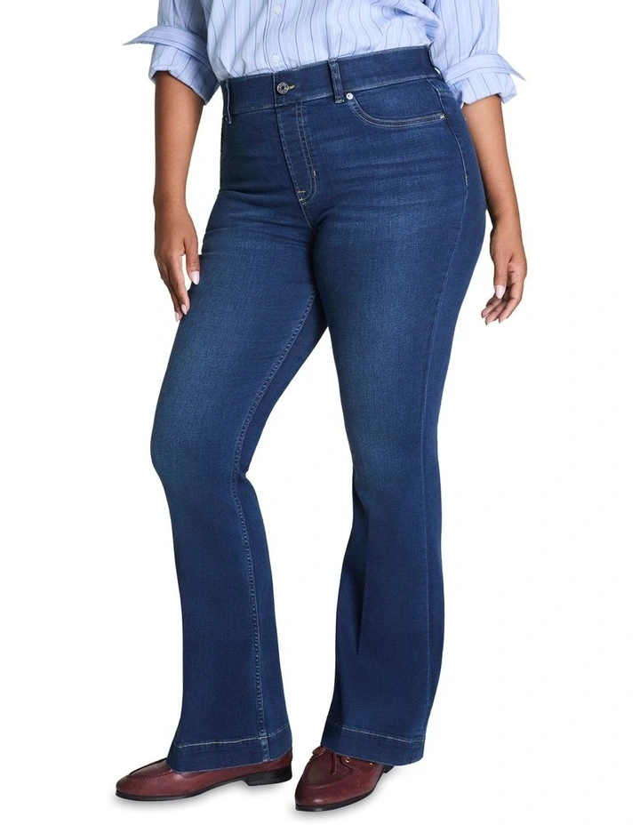 Shape Every Wear Flare Jeans in Blue image 1