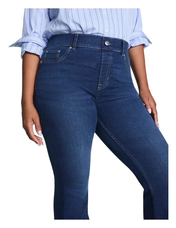 Shape Every Wear Flare Jeans in Blue image 4