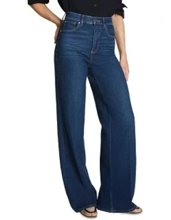 Shape Authentic 360 Wide Leg Jeans in Blue