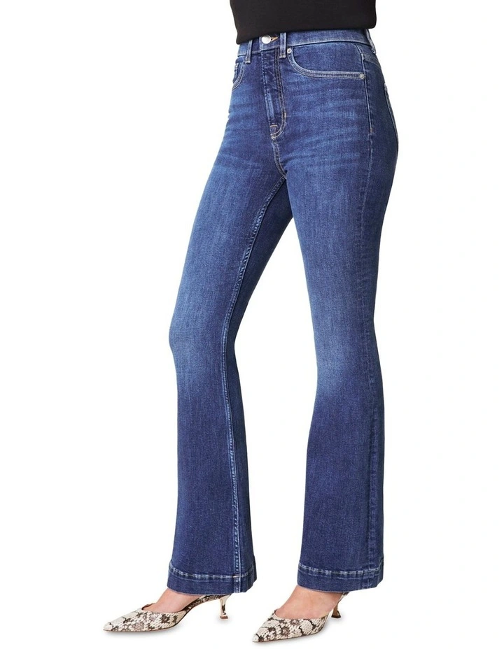 Sculpt Redefine Flare Jeans in Blue image 3