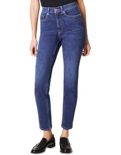 Sculpt Redefine Slim Straight Jeans in Blue