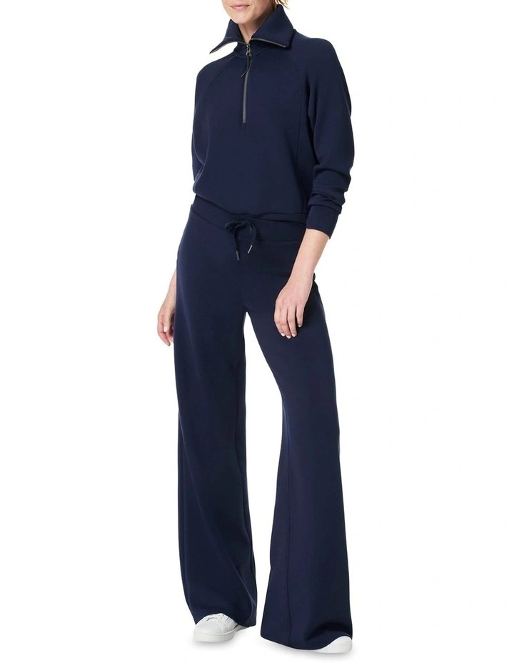 Air Essentials Wide Leg Pant in Blue image 3
