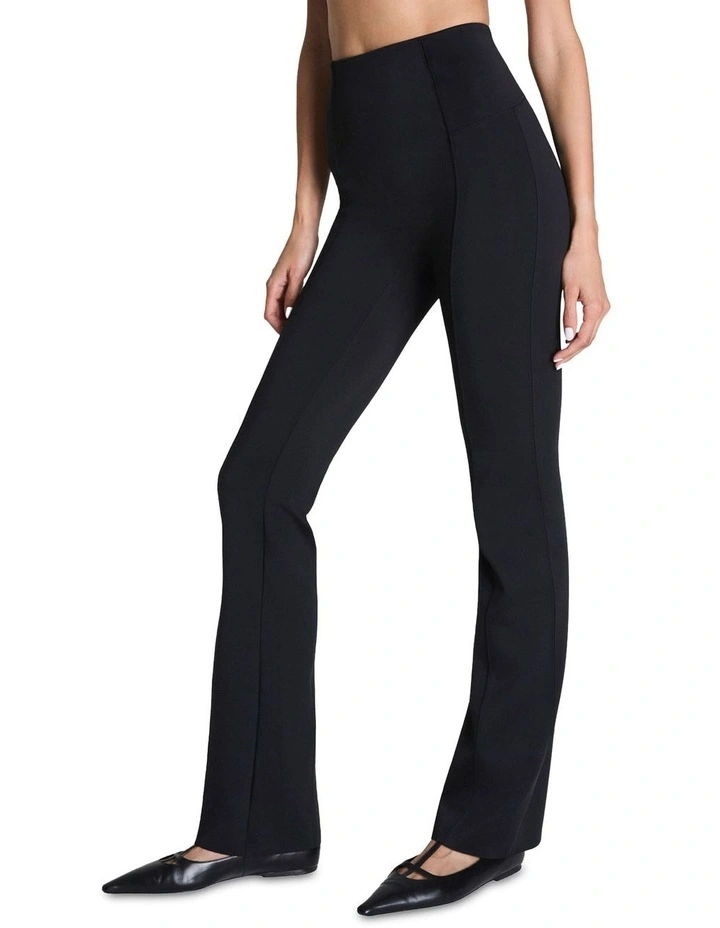 Shape Scuba Micro Flare Legging in Black image 1