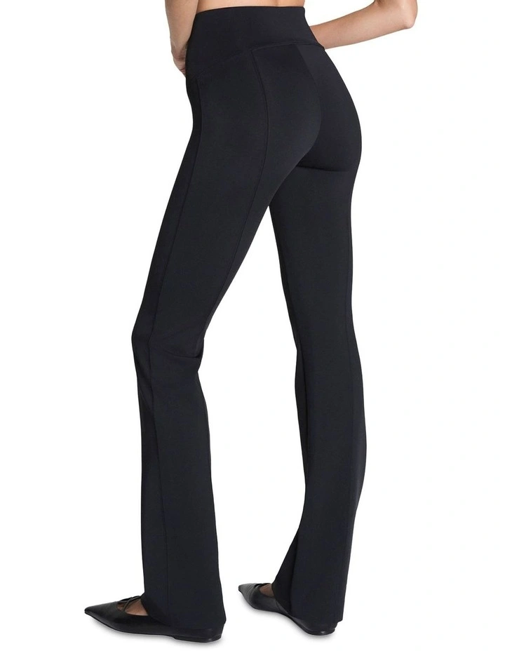 Shape Scuba Micro Flare Legging in Black image 2