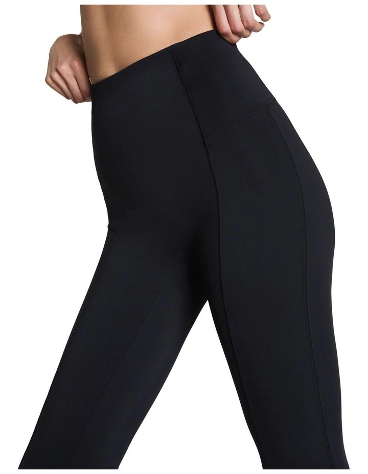 Shape Scuba Micro Flare Legging in Black image 3